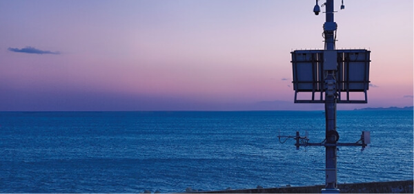 Tsunami Monitoring System in Miyagi
