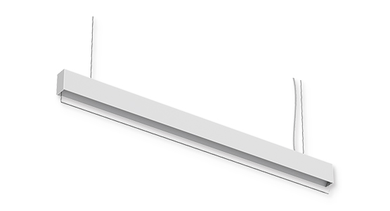 Suspended Single LGP Linear Light
