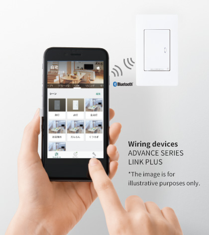 Wiring devices ADVANCE series Link Plus The images is for illustrative purposes only.
